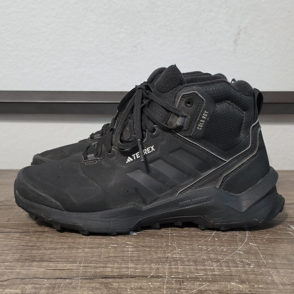 Adidas Terrex AX4 Mid Men's Athletic Hiking Boots Shoes Size 6.5 Black